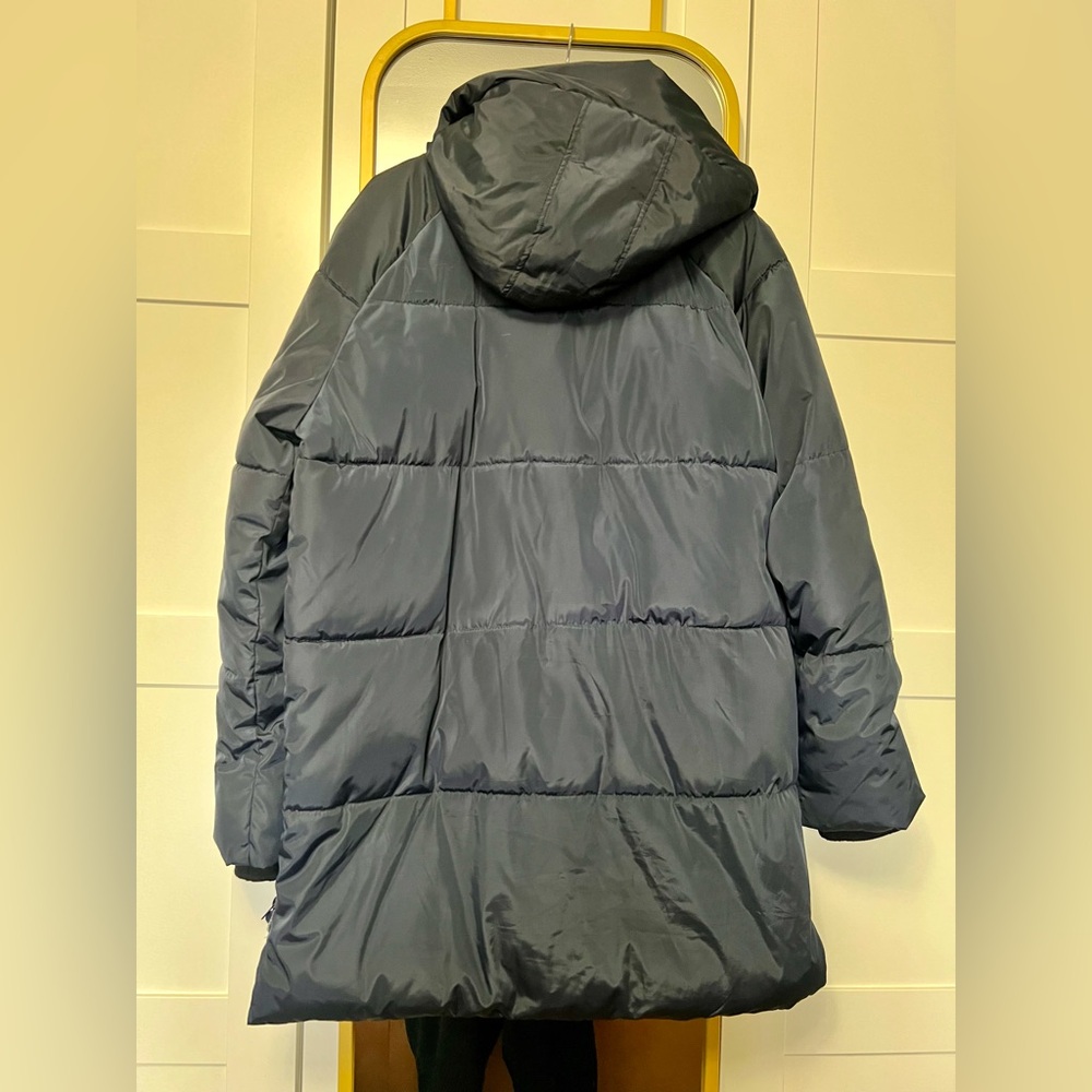 Navy Puffer Jacket - Picture 2 of 6